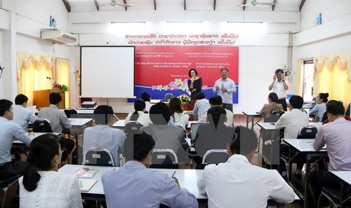 Vietnam und Laos verstärken die Kooperation in der Presse - ảnh 1